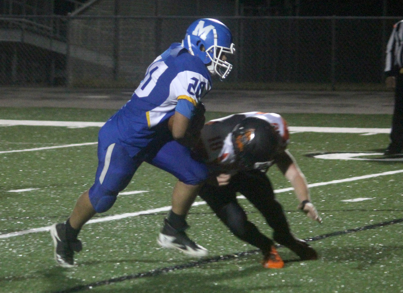 Phillips at McDonell football 9-27-19
